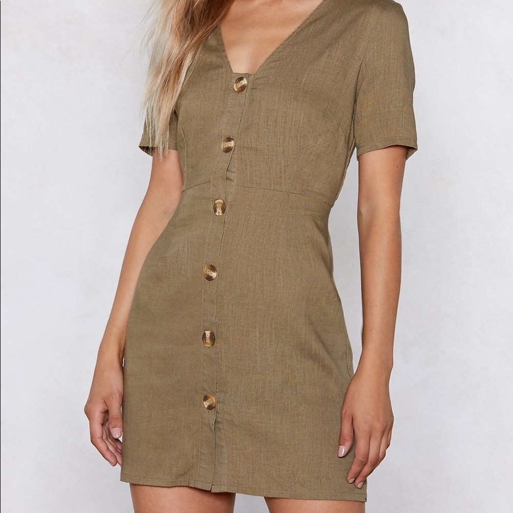 Nasty Gal “burning down the house” mini dress